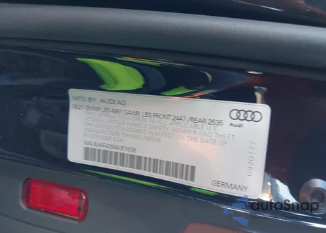 2021 Audi A4 Premium Plus 45 Tfsi S Line Quattro S Tronic z USA, uszkodzony, nr VIN WAUEAAF42MA057638